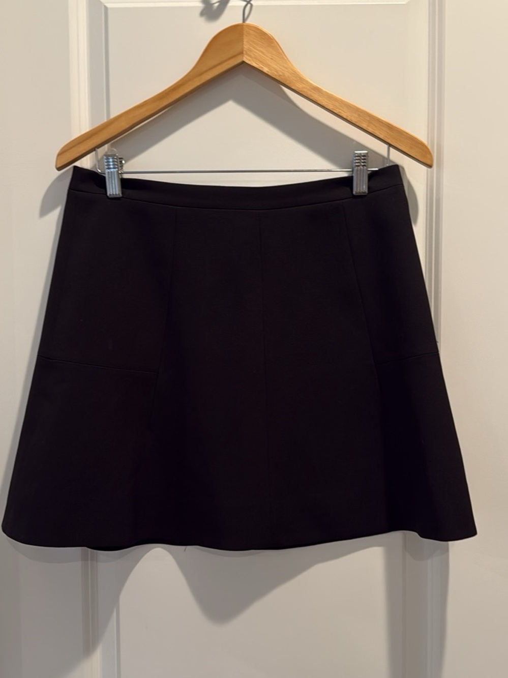 J. Crew Black Circle Skirt